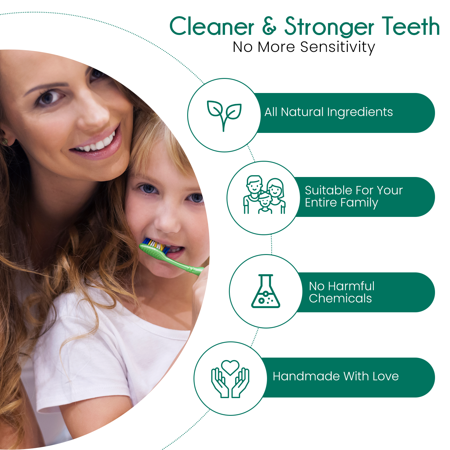 All-Natural Toothpowder – Whiter Teeth, Healthier Mouth, Zero Waste.
